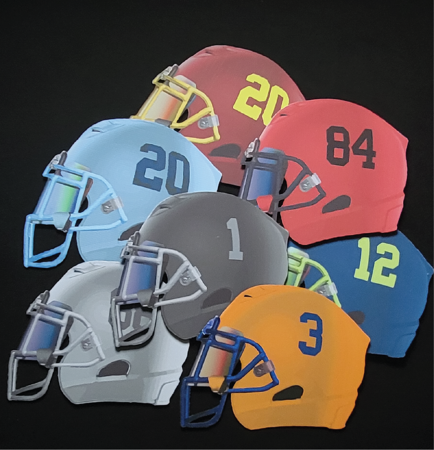 Helmet Yard Card
