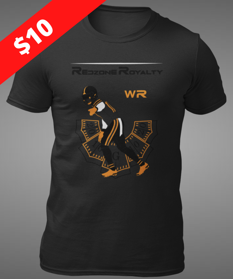 Wide receiver shirts best sale