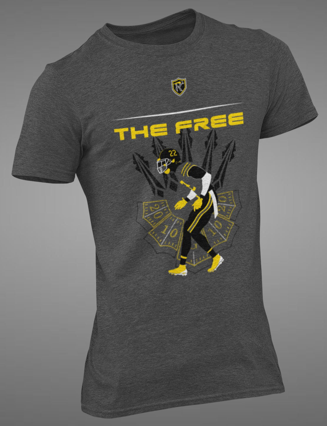 Football Athletic T Shirt, Free Safety Position, The Free