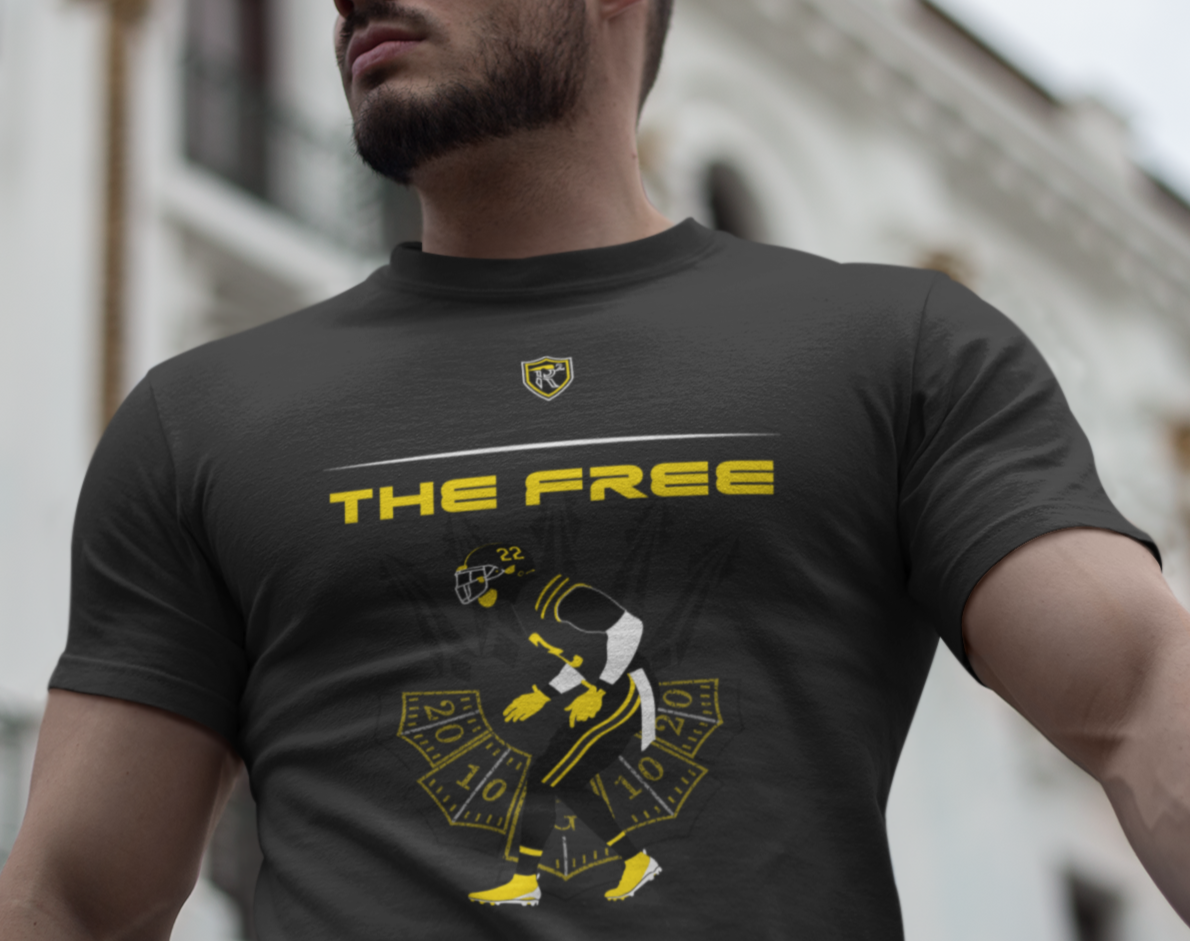 Football Athletic T Shirt, Free Safety Position, The Free