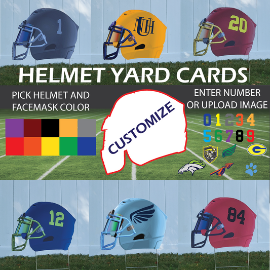 Helmet Yard Card