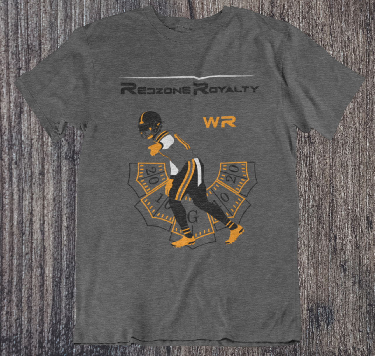 Football T-Shirt | Wide Receiver Football Drip