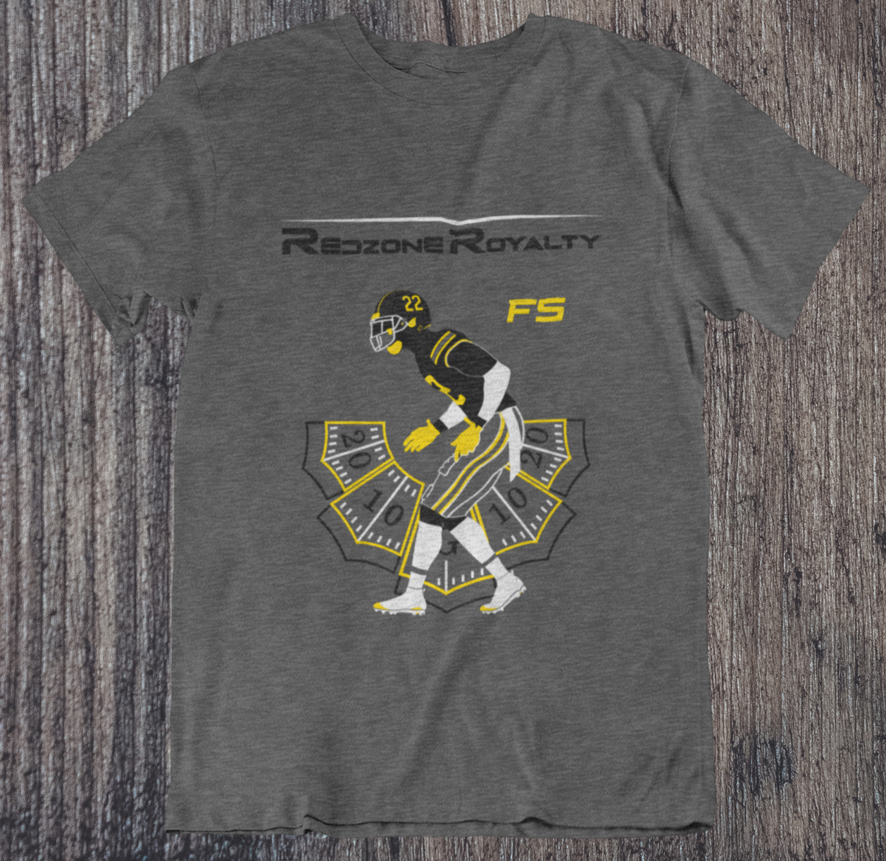 Graphic Football T Shirt : Free Safety