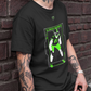 football drip t-shirt with cornerback