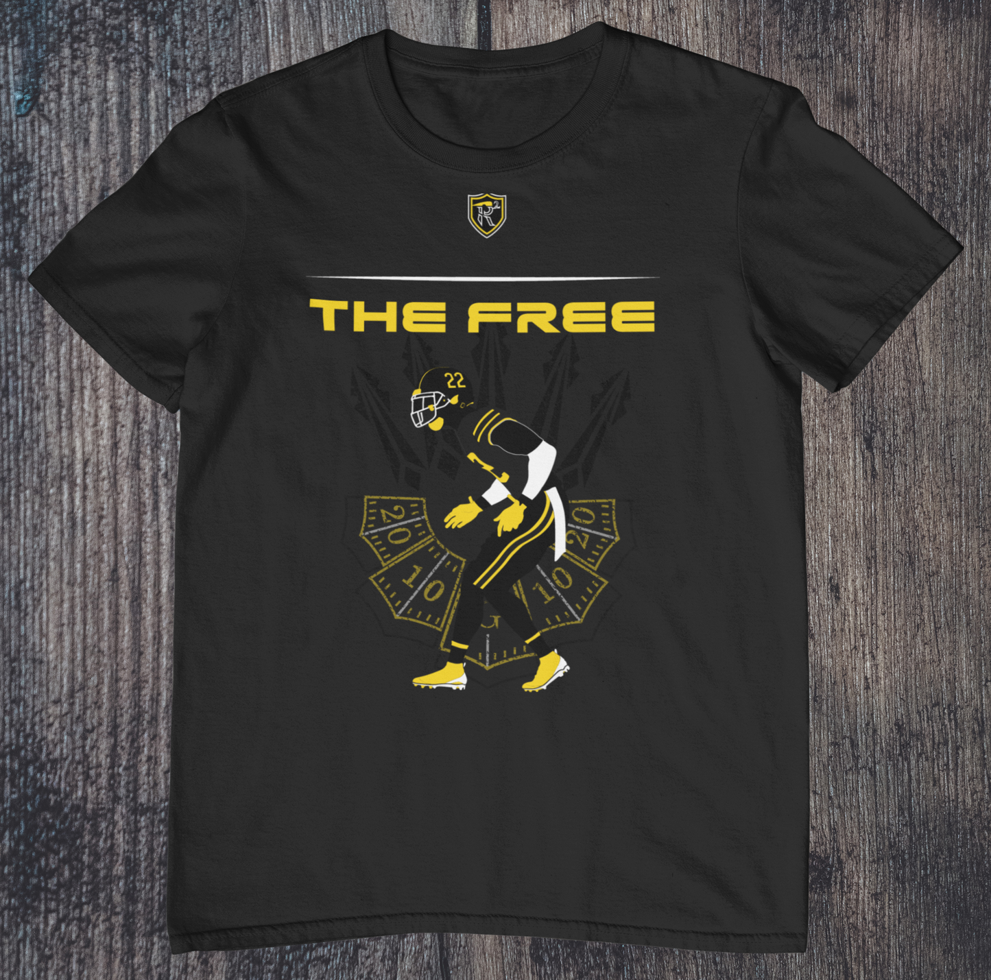 Football Athletic T Shirt, Free Safety Position, The Free