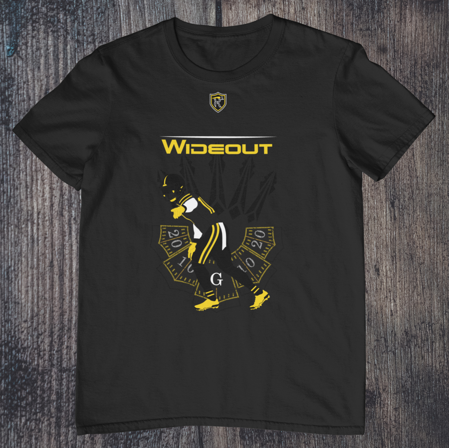 black  custom football shirt