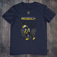 Navy custom football shirt